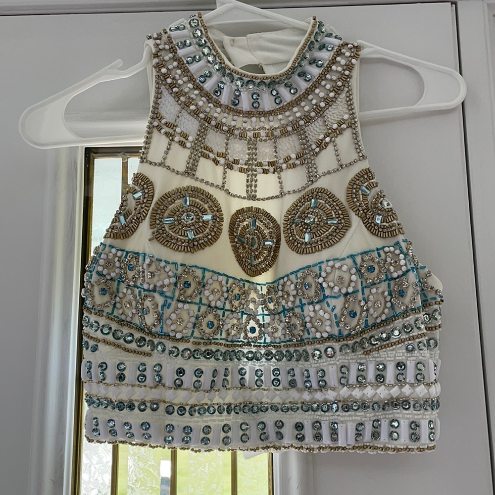 2 piece skirt and top set!